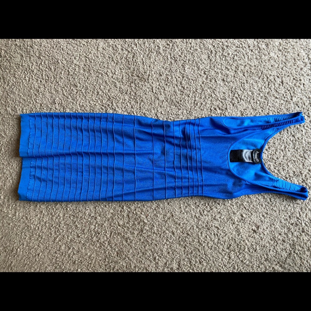 Royal Blue Fitted Dress